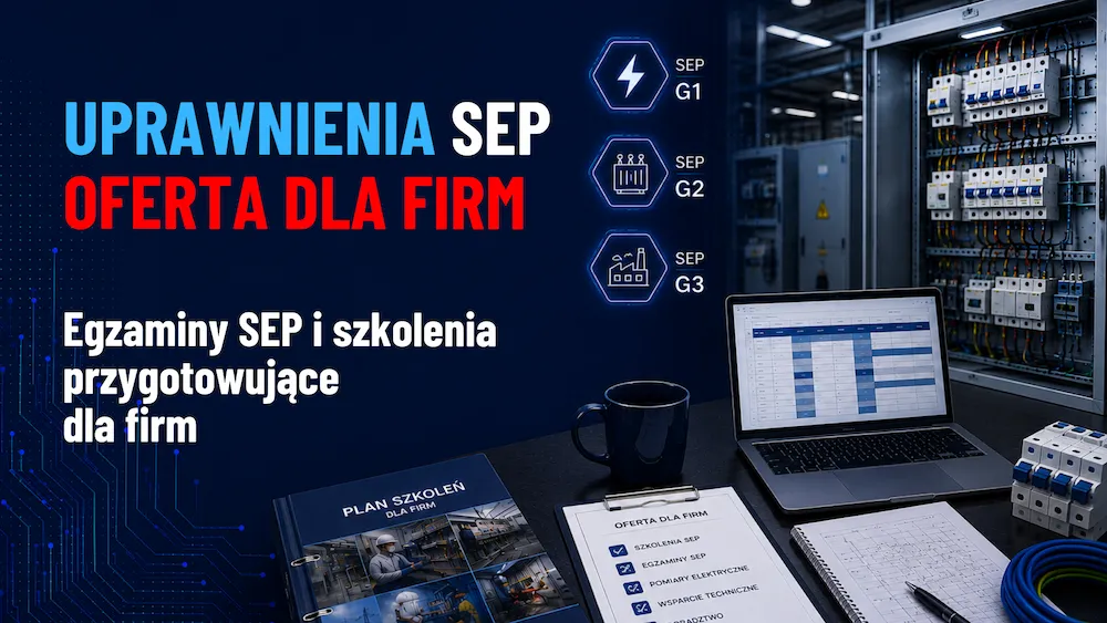 Szkolenia SEP dla firm